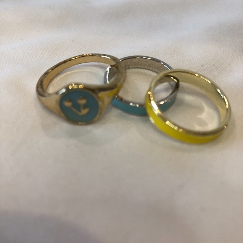 Altar'd State Gold Plated Salty Golden Fashionable Rings - Picture 9 of 9